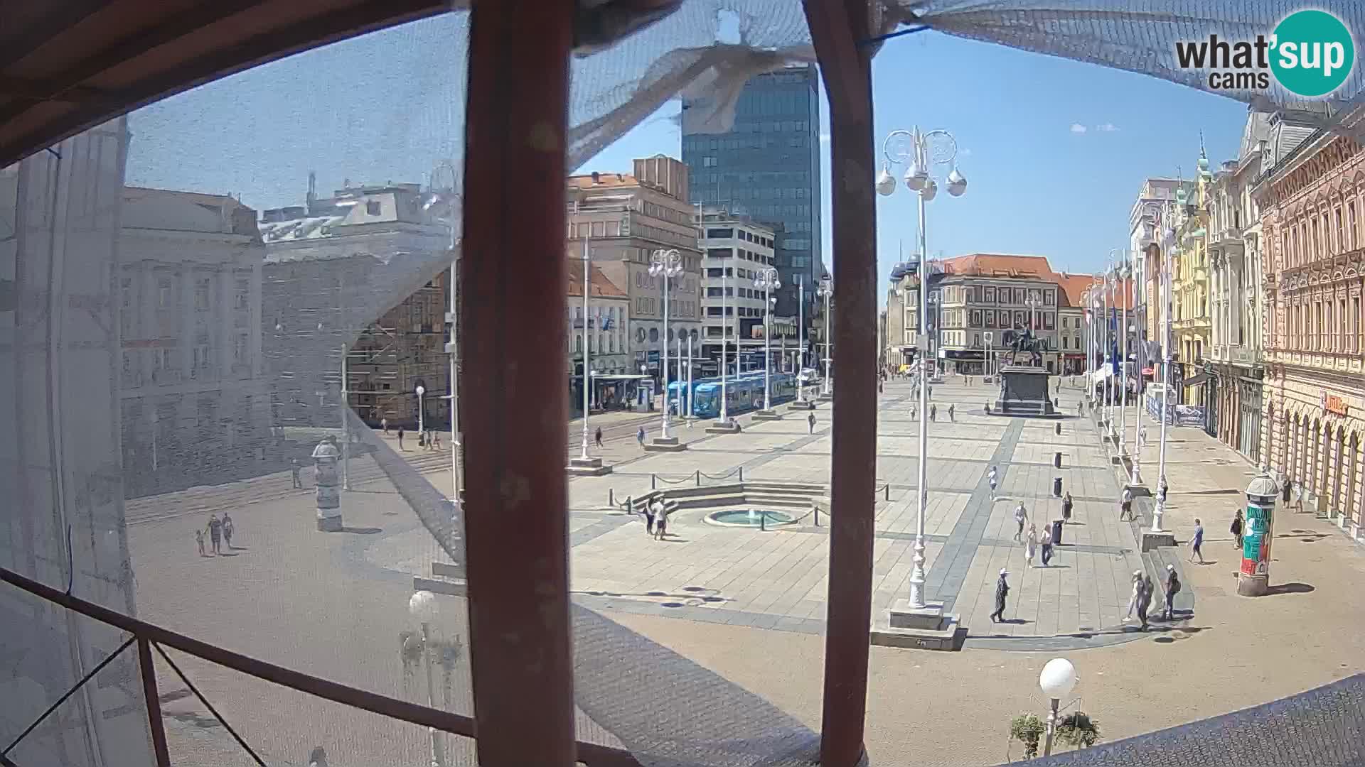 Zagreb Livecam – Bana Jelačić square