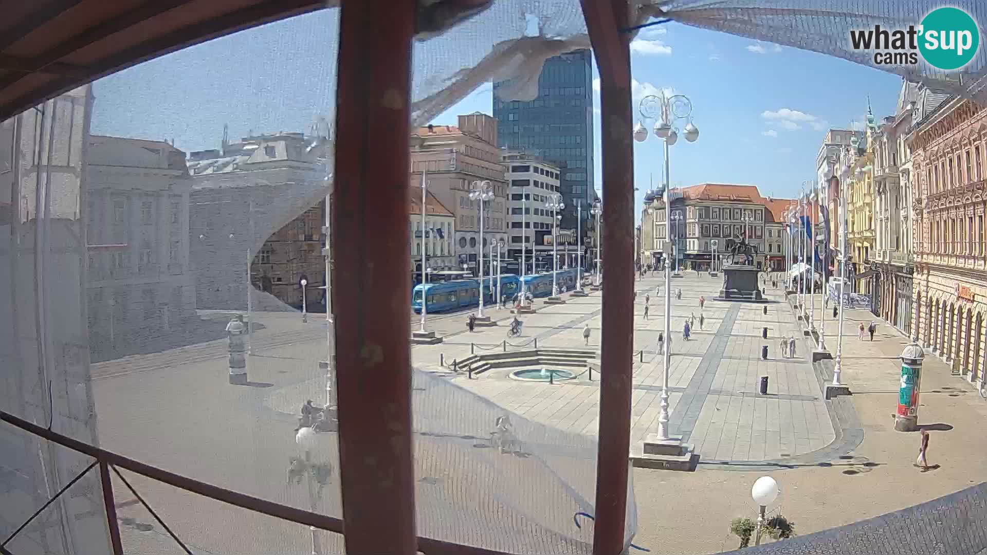 Zagreb Livecam – Bana Jelačić square