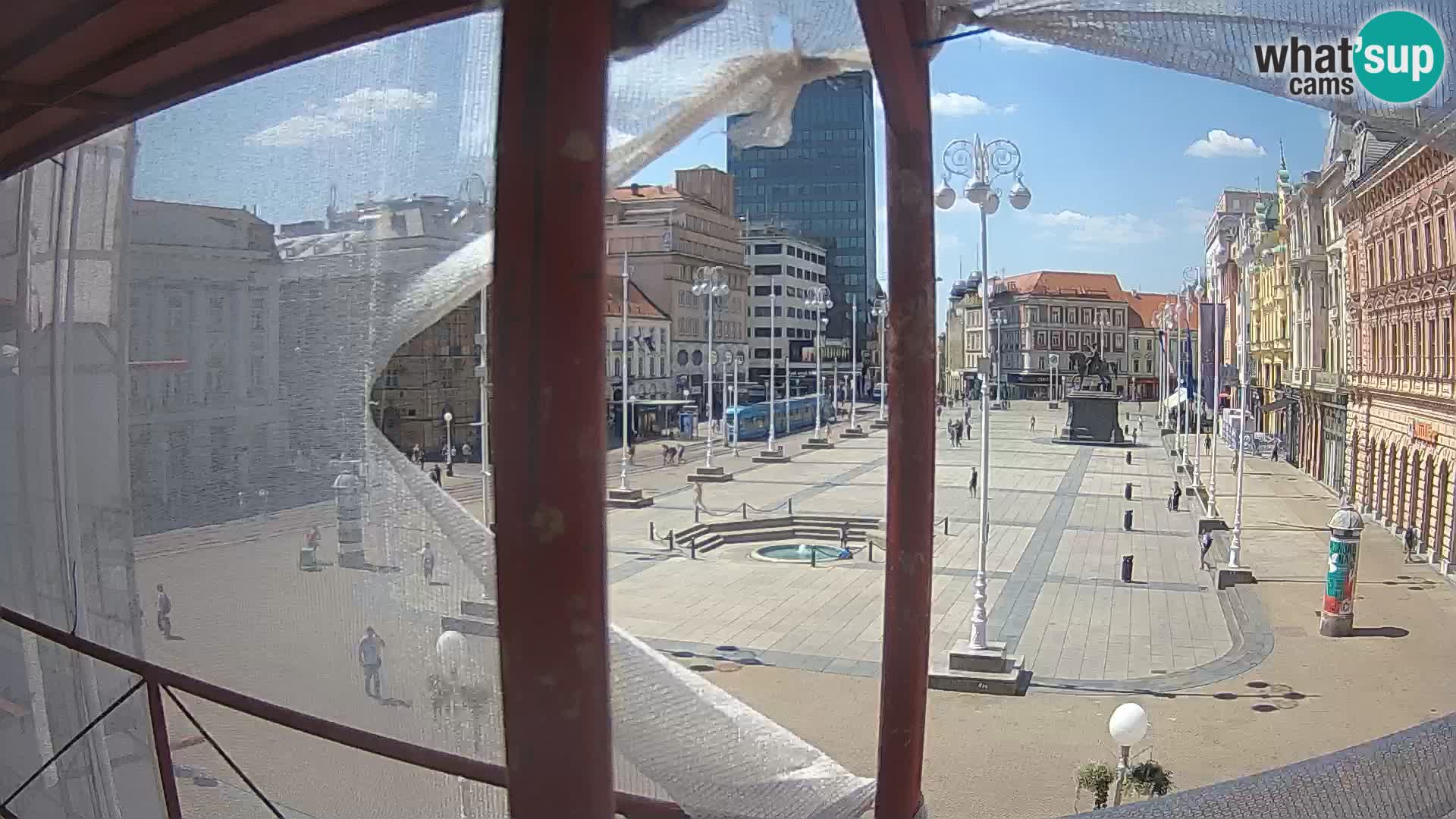 Zagreb Livecam – Bana Jelačić square