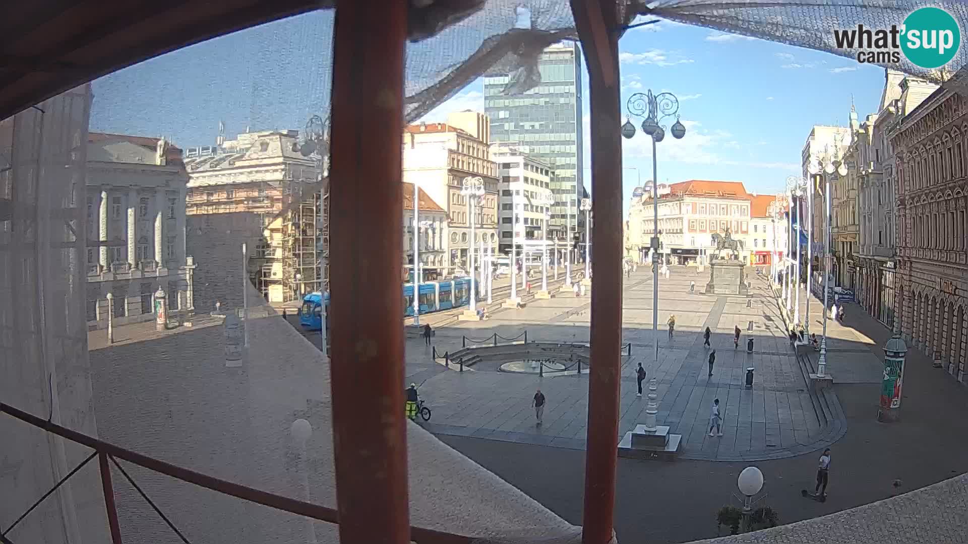 Zagreb Livecam – Bana Jelačić square