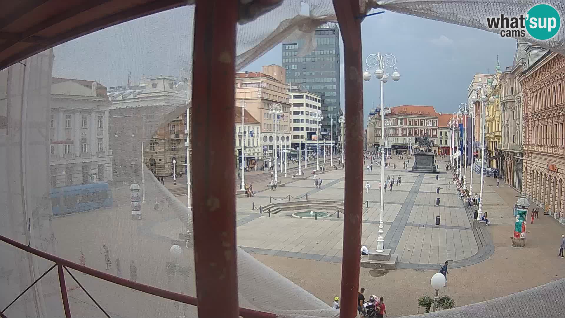 Zagreb Livecam – Bana Jelačić square
