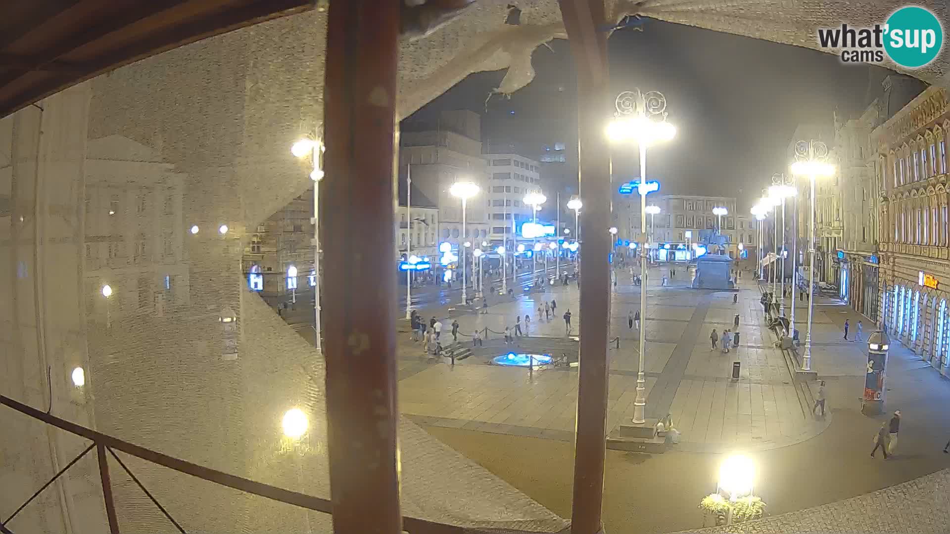 Zagreb Live Webcam – Bana Jelačić square