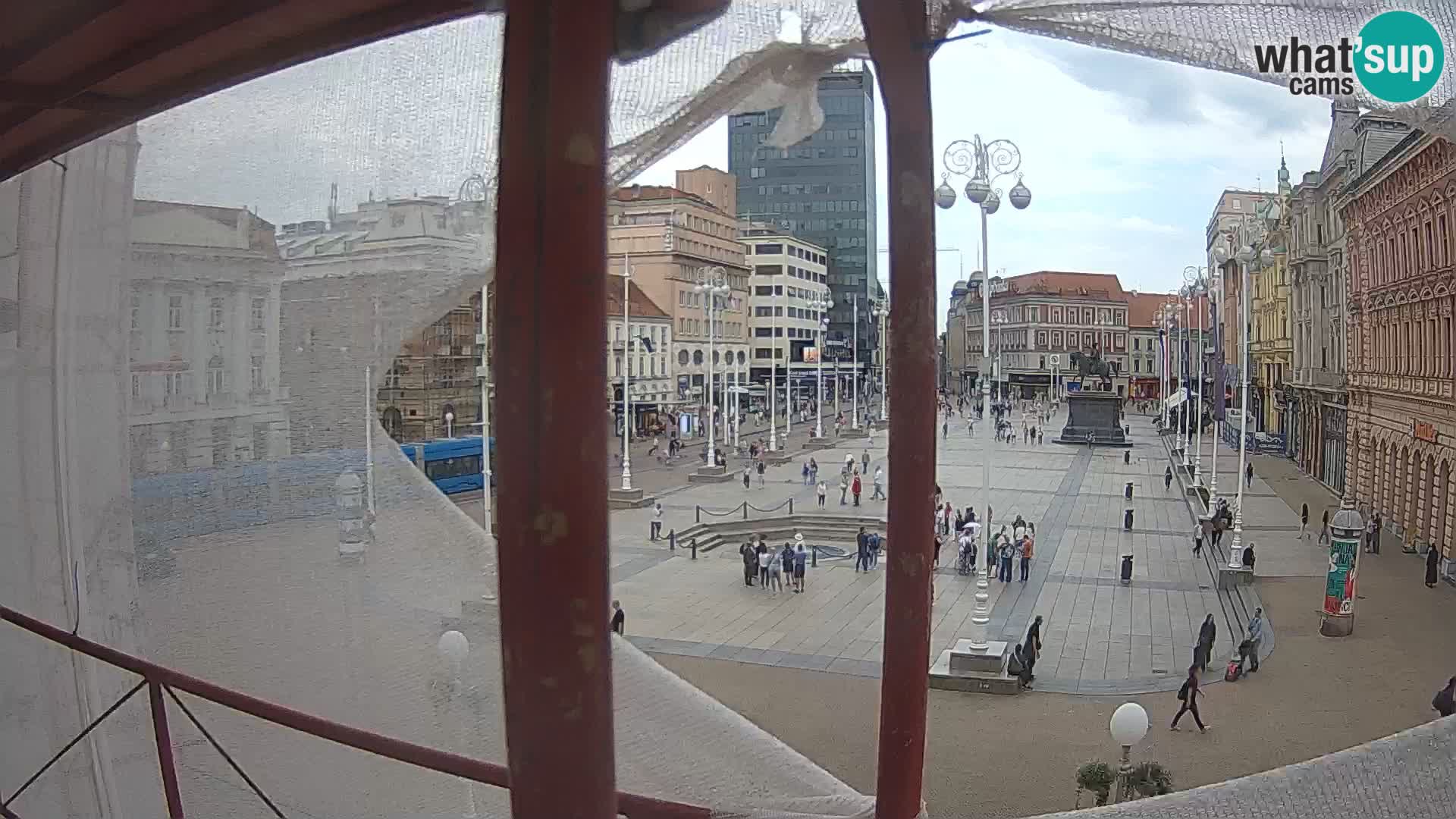Zagreb Livecam – Bana Jelačić square