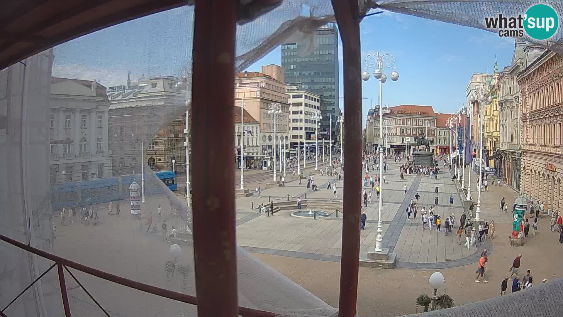 Zagreb Livecam – Bana Jelačić square
