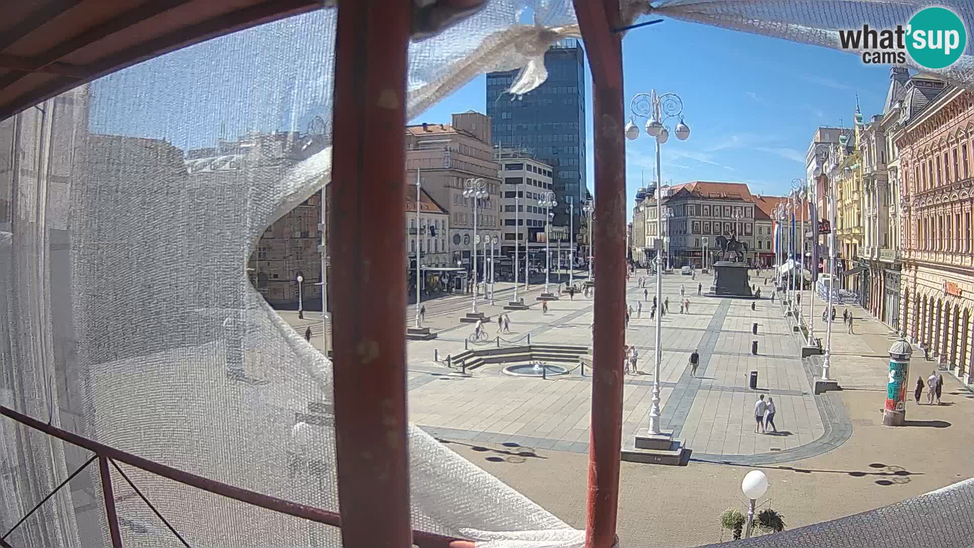 Zagreb Livecam – Bana Jelačić square