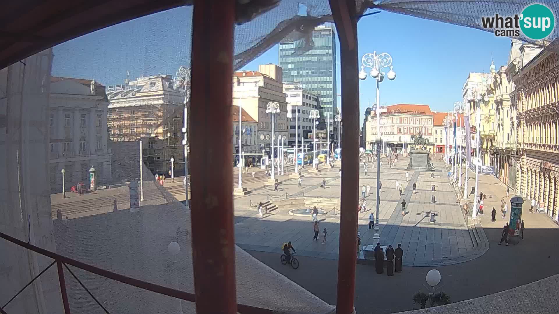 Zagreb Livecam – Bana Jelačić square