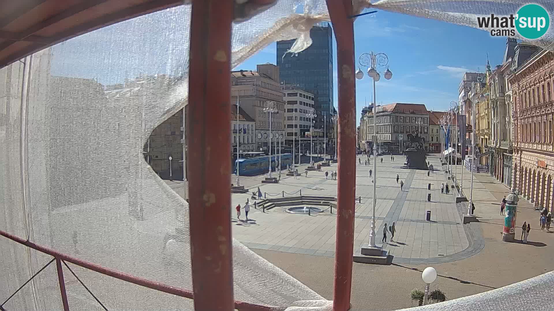 Zagreb Livecam – Bana Jelačić square