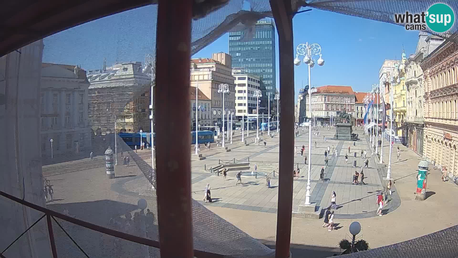 Zagreb Livecam – Bana Jelačić square
