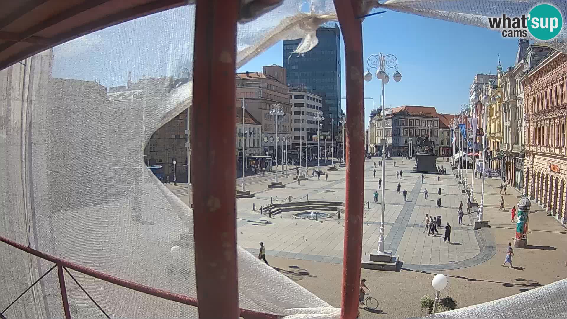 Zagreb Livecam – Bana Jelačić square