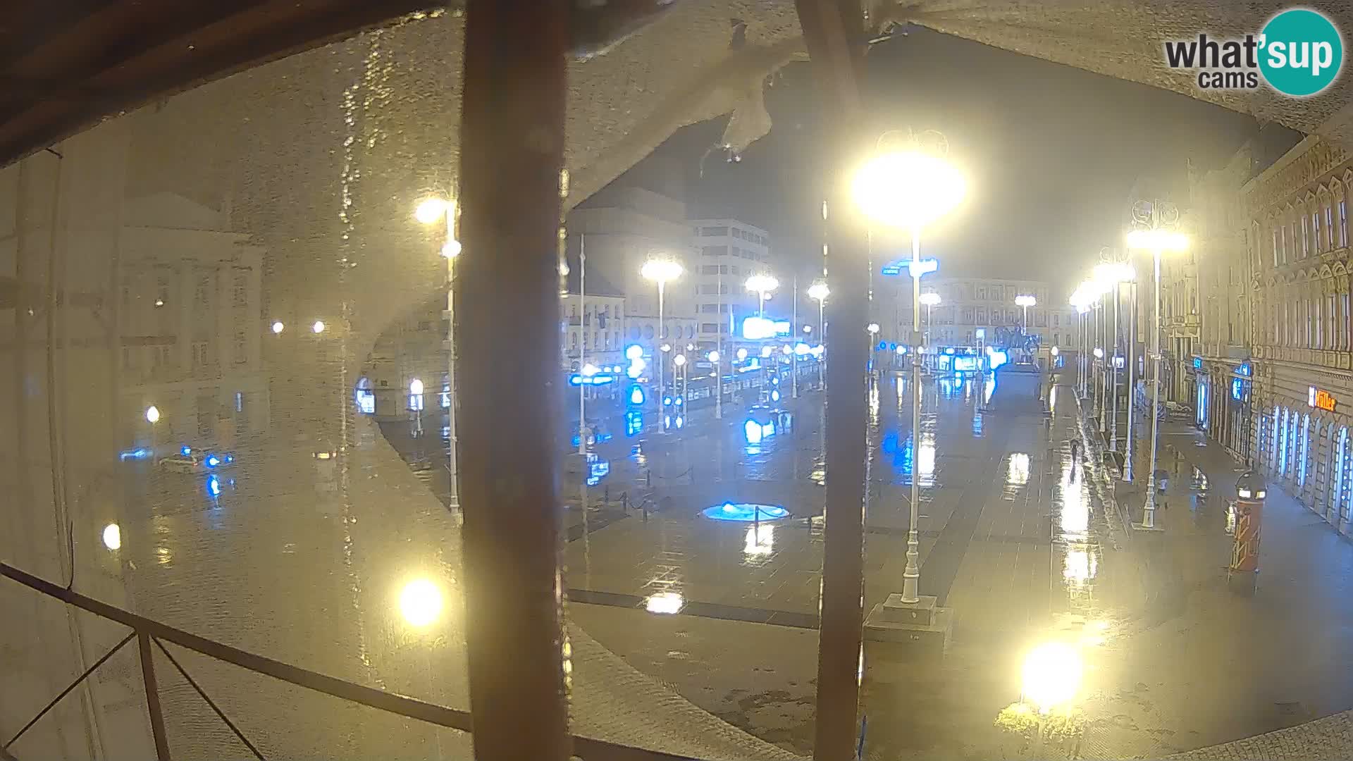 Zagabria Live Webcam piazza Bana Jelačić