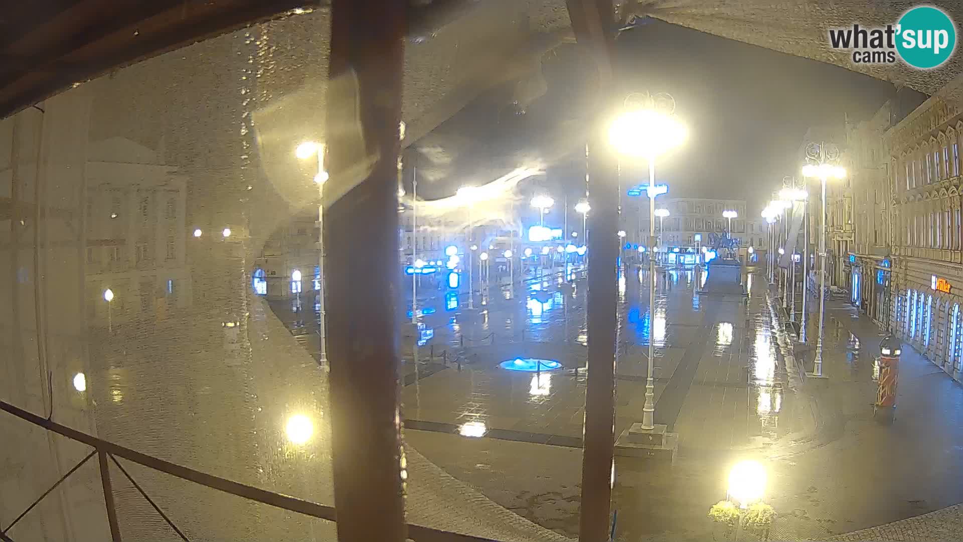 Zagabria Live Webcam piazza Bana Jelačić