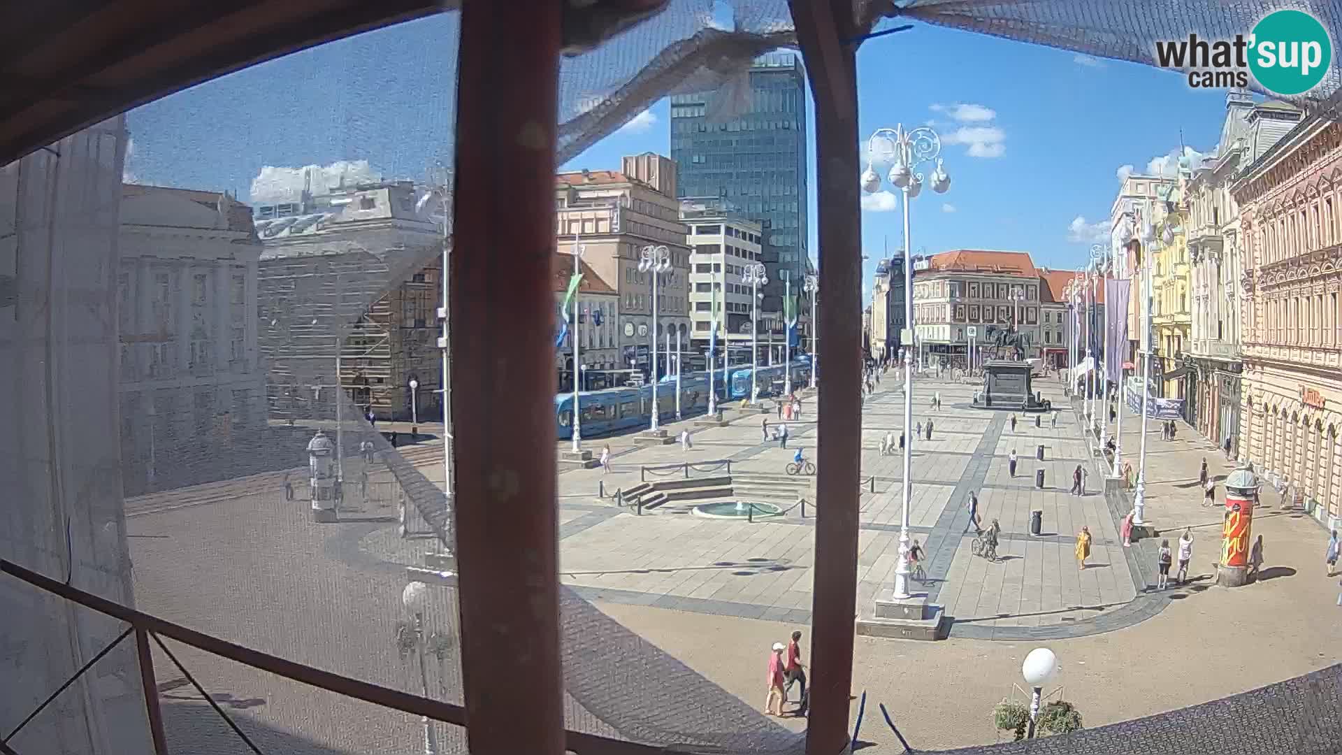 Zagreb Livecam – Bana Jelačić square