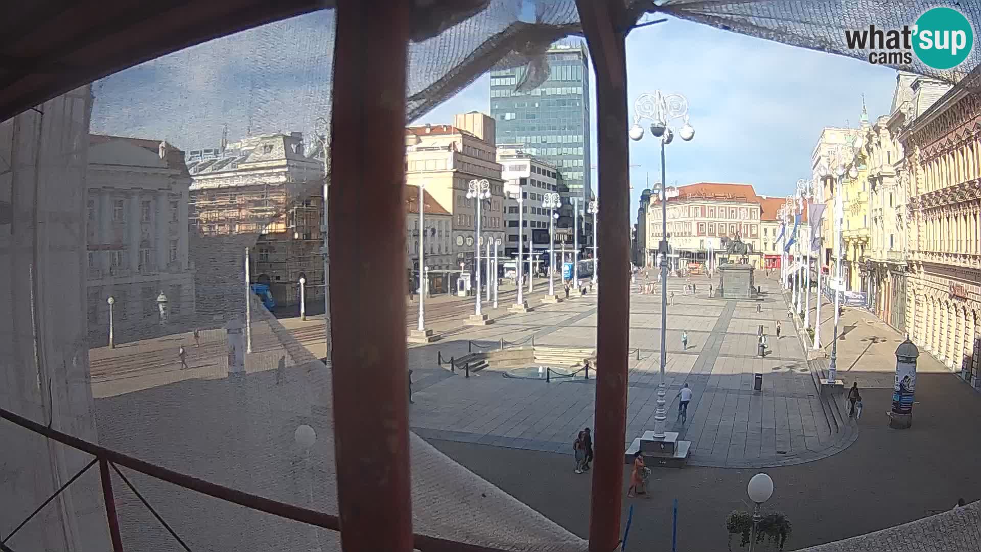Zagreb Livecam – Bana Jelačić square