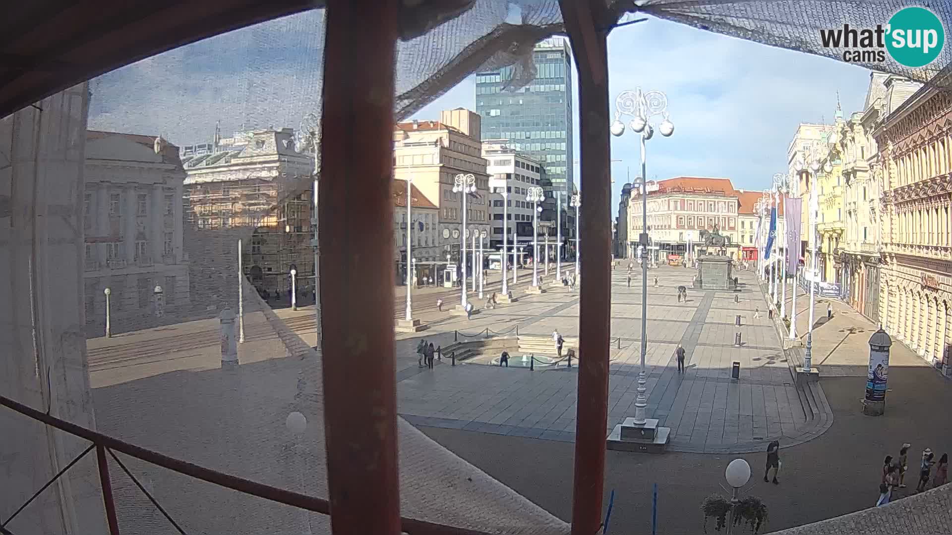 Zagreb Livecam – Bana Jelačić square