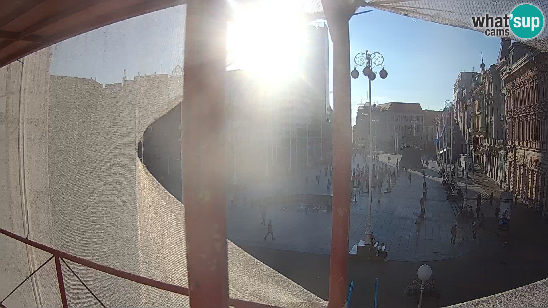 Zagreb Livecam – Bana Jelačić square