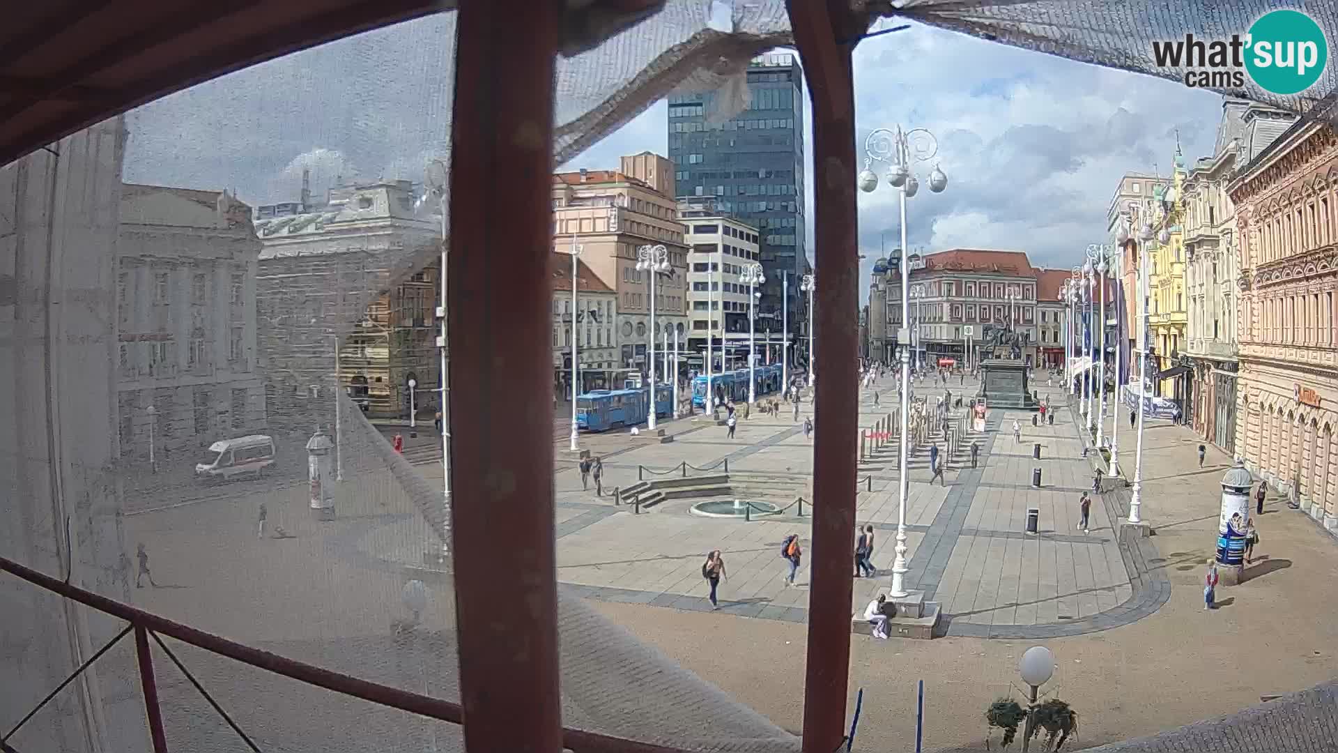 Zagreb Livecam – Bana Jelačić square