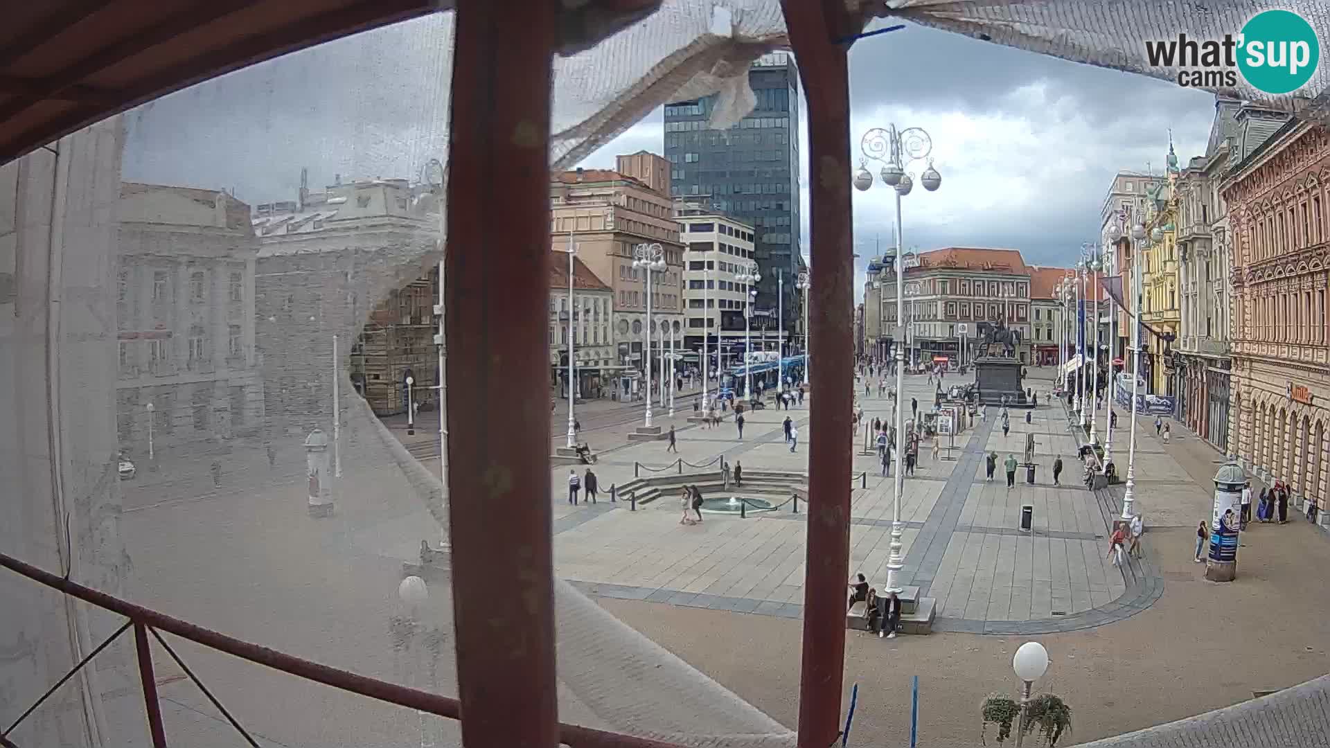 Zagreb Livecam – Bana Jelačić square