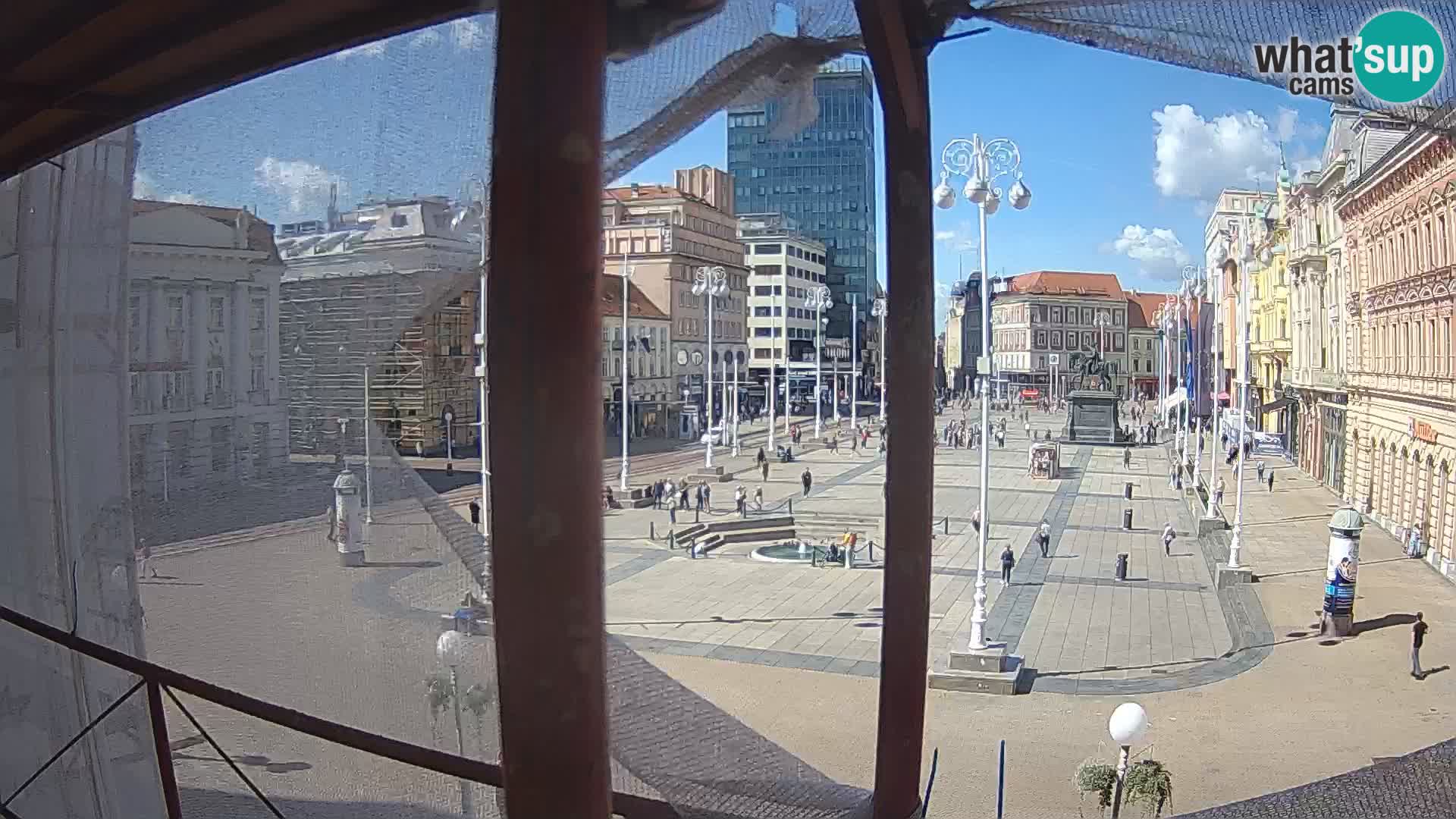 Zagreb Livecam – Bana Jelačić square
