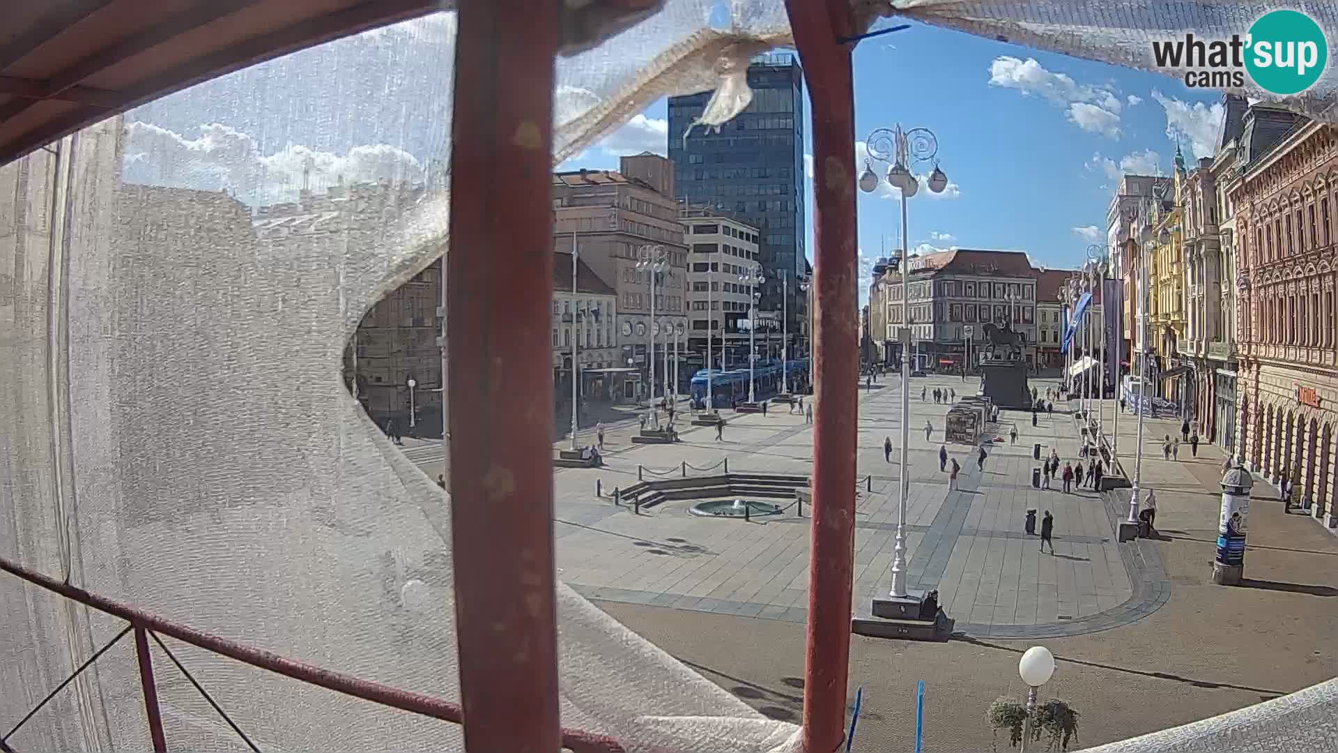 Zagreb Livecam – Bana Jelačić square