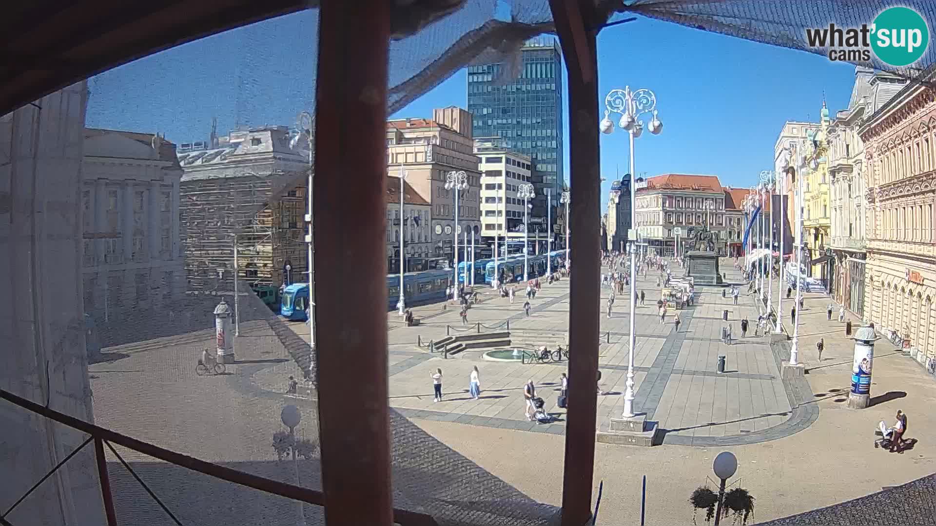 Zagreb Livecam – Bana Jelačić square