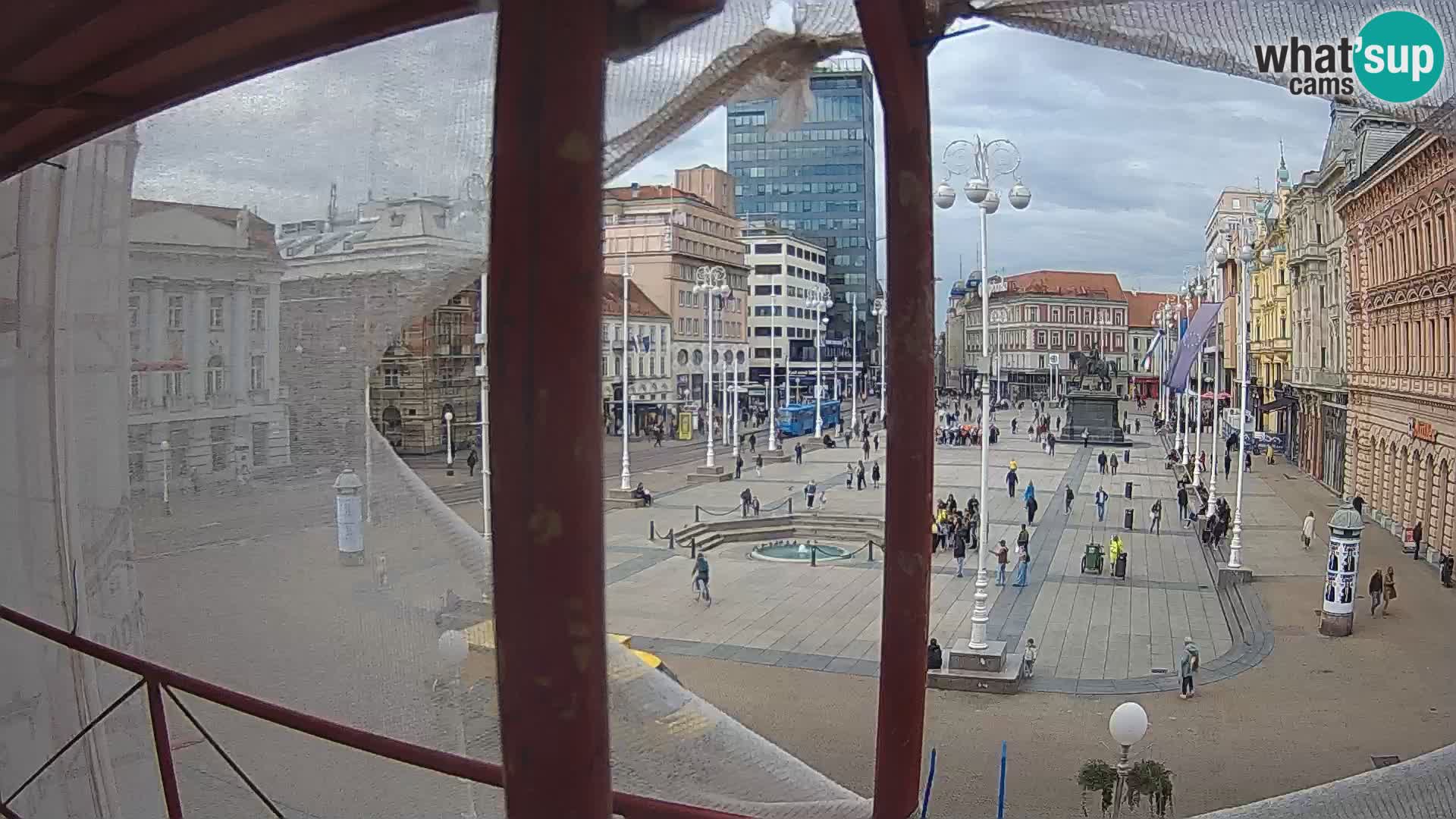Zagreb Livecam – Bana Jelačić square