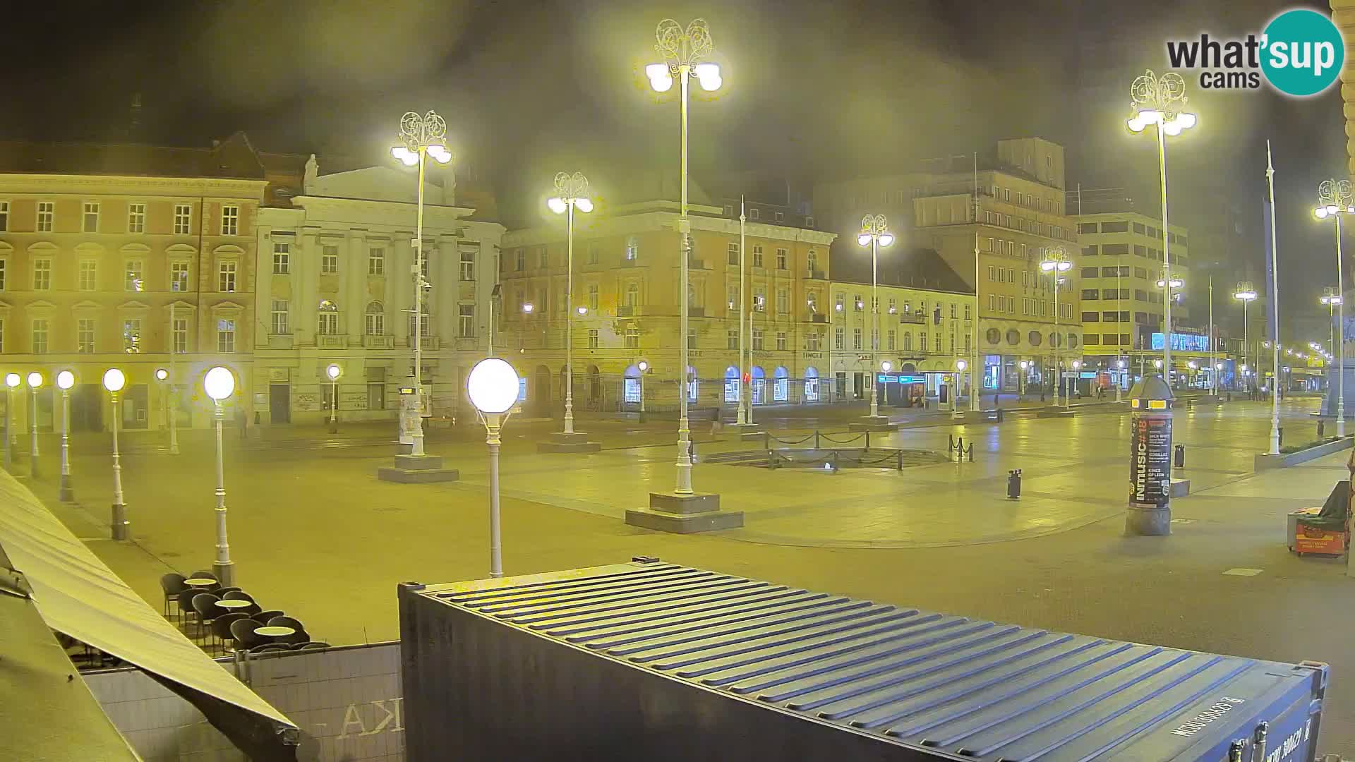 Zagreb Live Webcam Platz Bana Jelačić