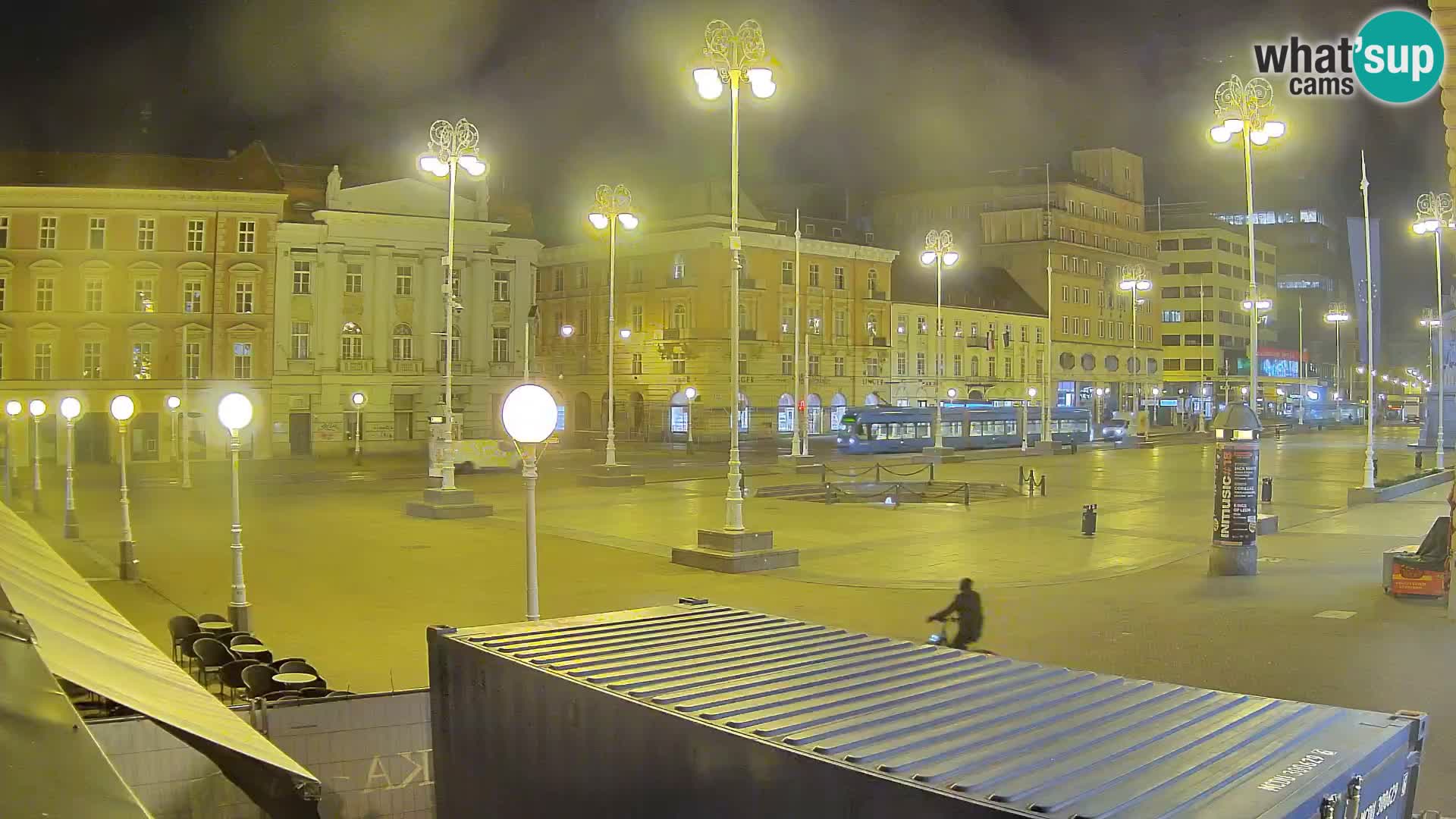 Zagreb Live Webcam – Bana Jelačić square
