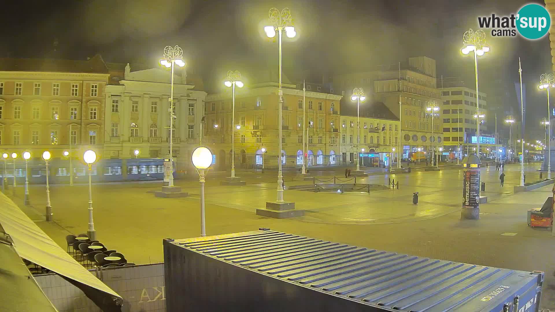 Zagabria Live Webcam piazza Bana Jelačić
