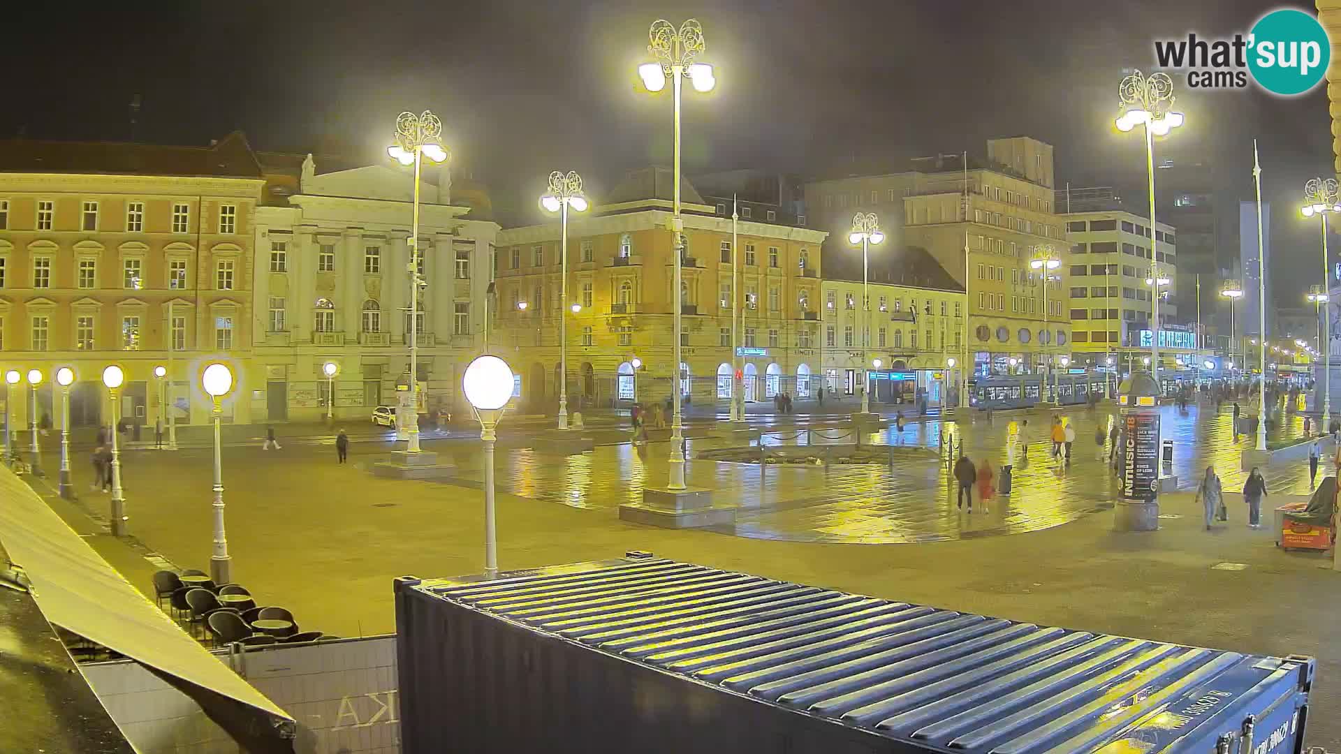 Zagreb Live Webcam Platz Bana Jelačić