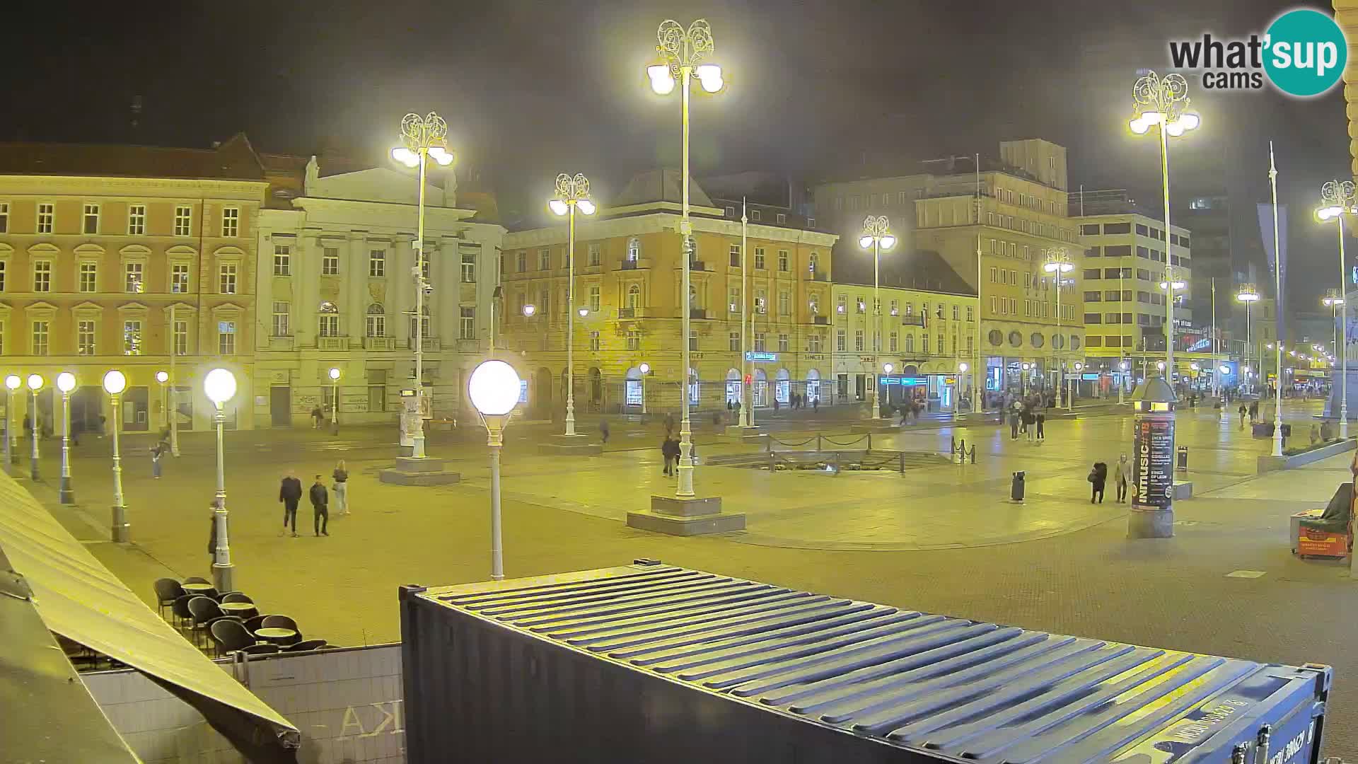 Zagreb Live Webcam Platz Bana Jelačić