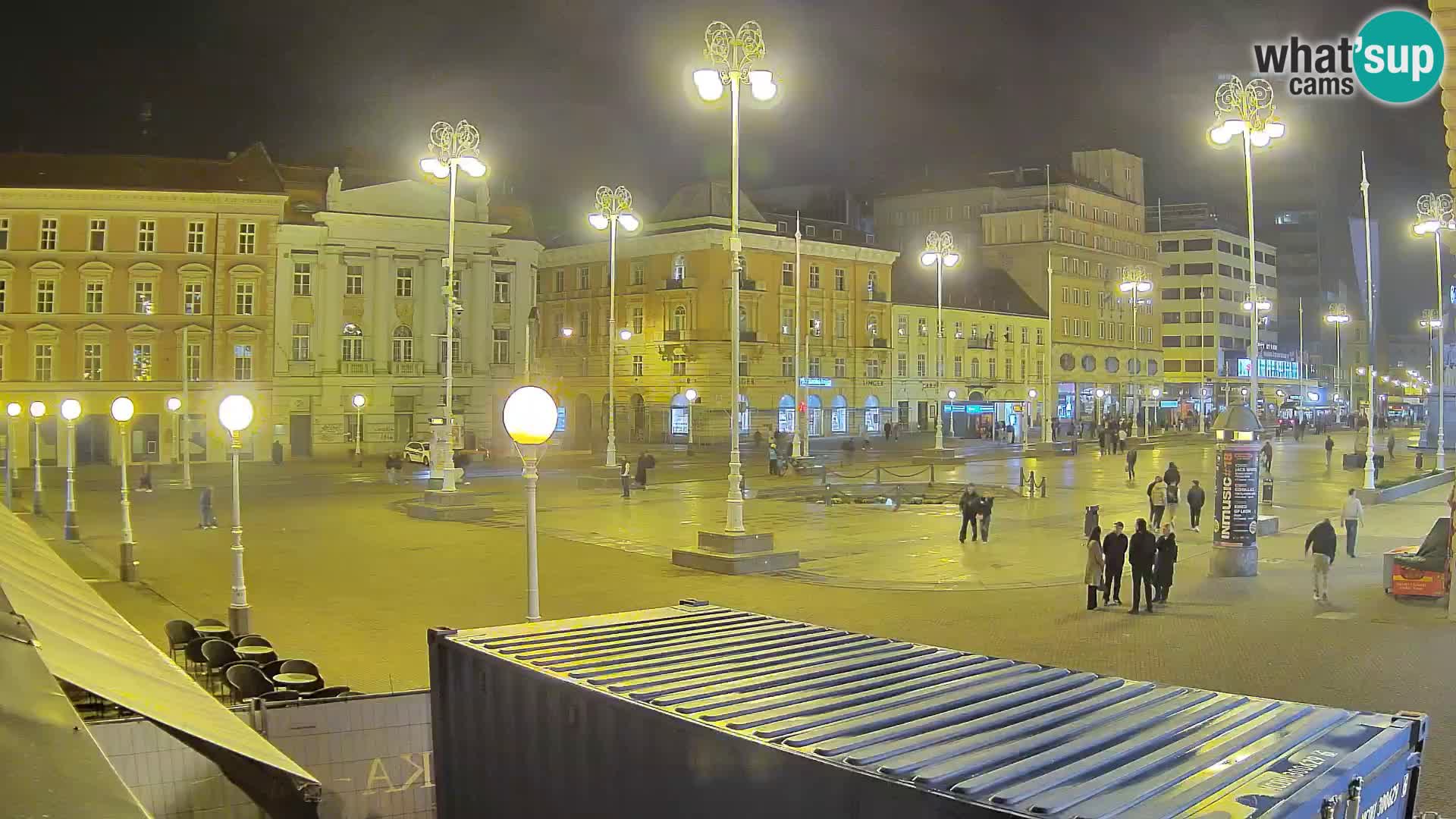 Zagreb Live Webcam Platz Bana Jelačić