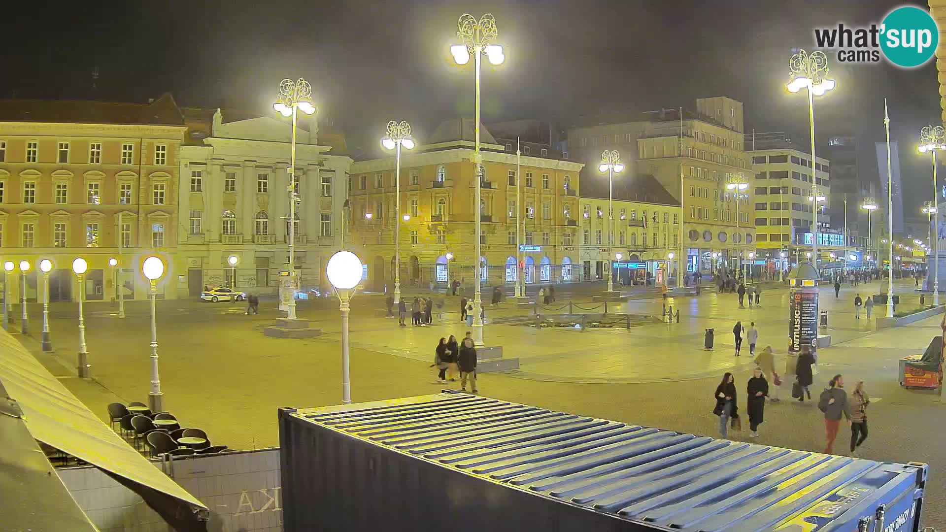 Zagreb Live Webcam Platz Bana Jelačić