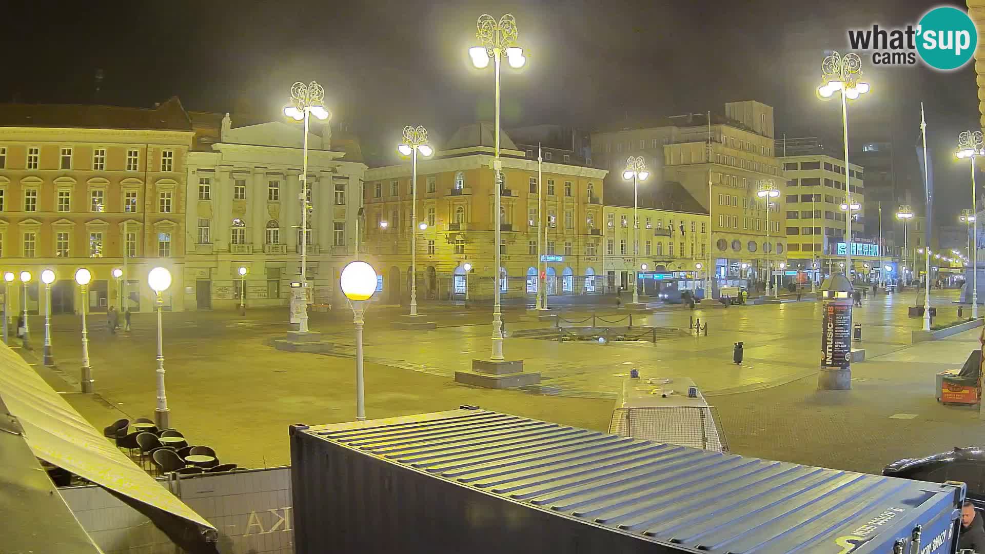 Zagabria Live Webcam piazza Bana Jelačić