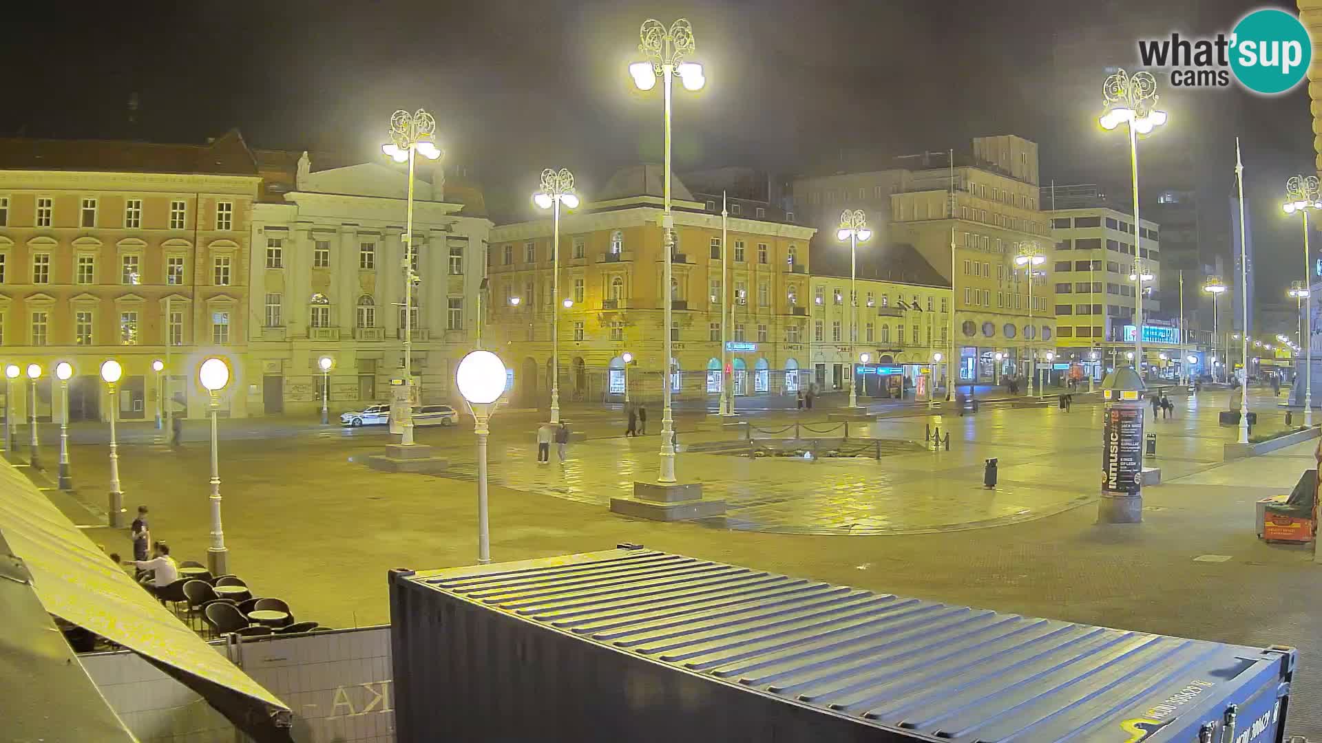 Zagreb Live Webcam Platz Bana Jelačić