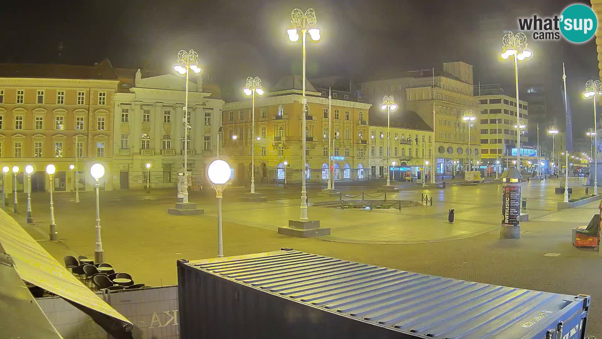 Zagabria Live Webcam piazza Bana Jelačić