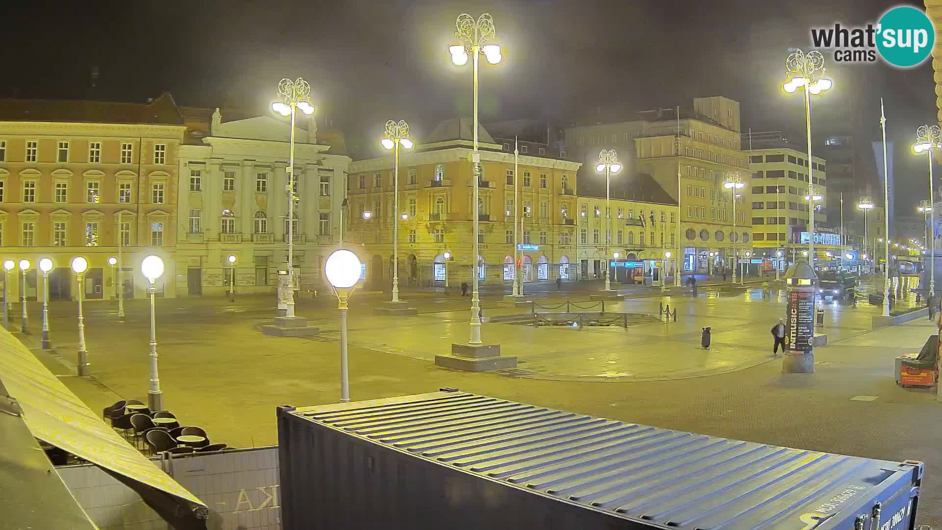 Zagreb camera en vivo plaza Bana Jelačić