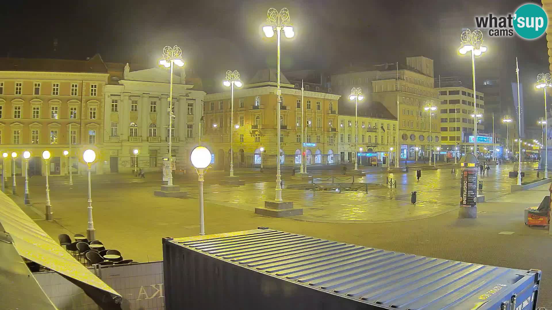 Zagreb Live Webcam Platz Bana Jelačić