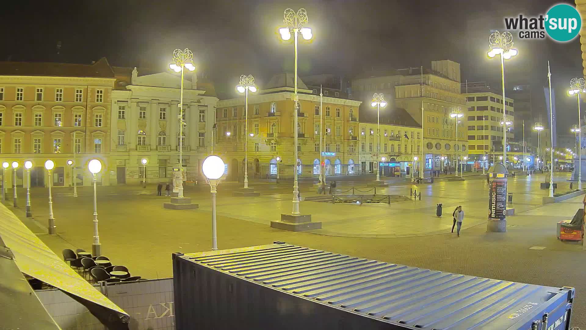 Zagabria Live Webcam piazza Bana Jelačić