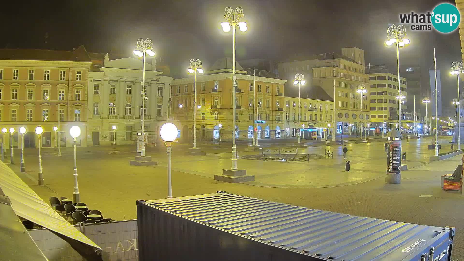 Zagreb Live Webcam Platz Bana Jelačić