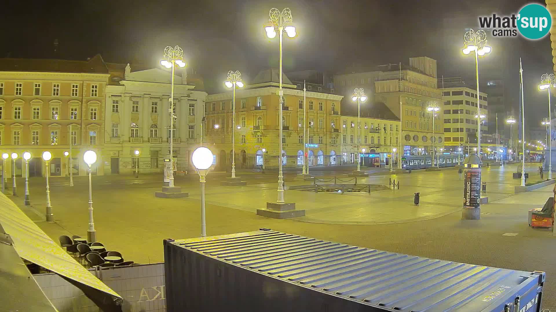 Zagreb camera en vivo plaza Bana Jelačić
