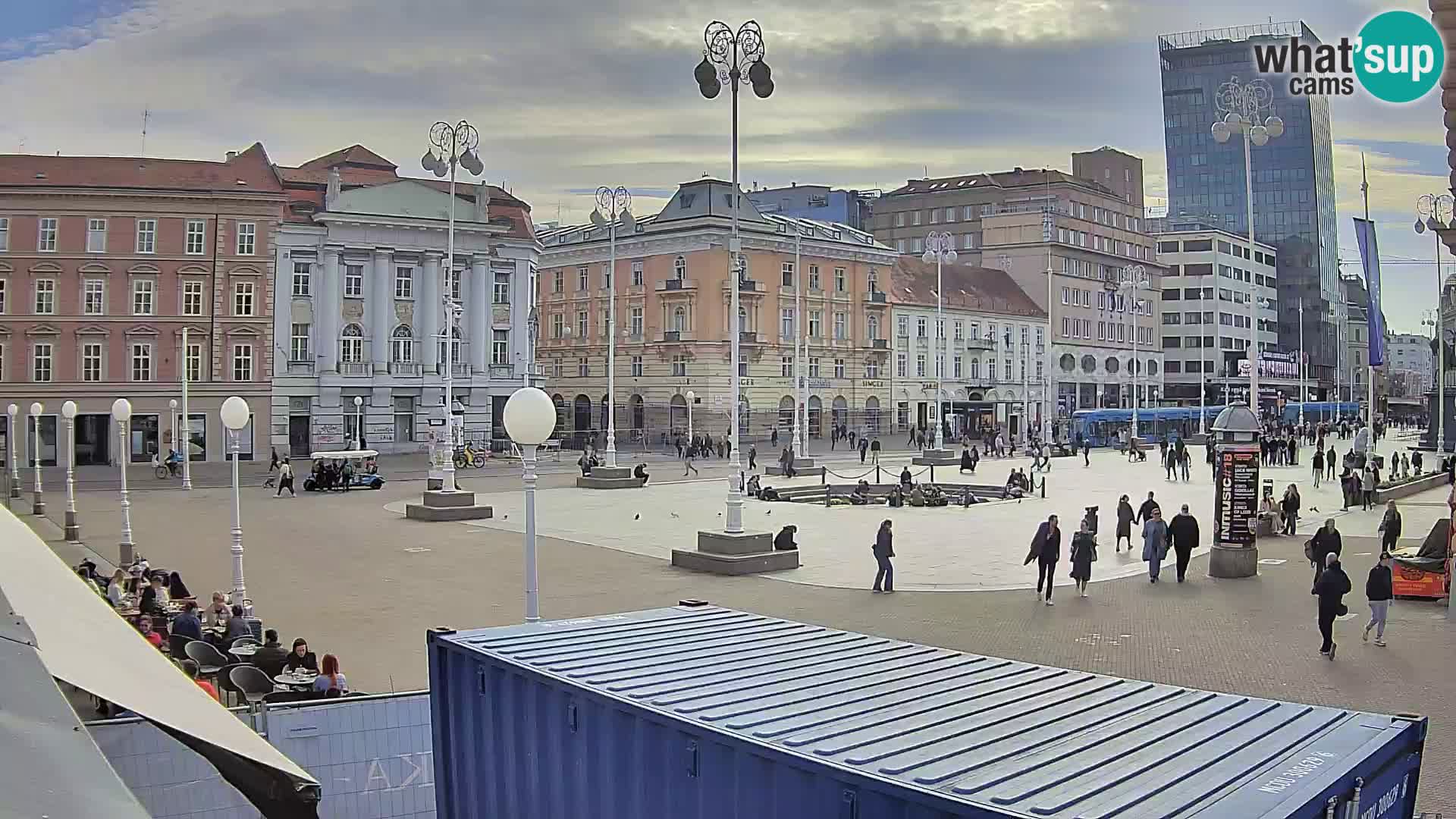 Zagabria Live Webcam piazza Bana Jelačić