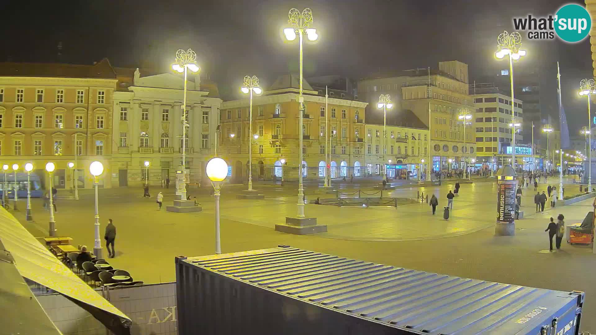 Zagreb Live Webcam Platz Bana Jelačić