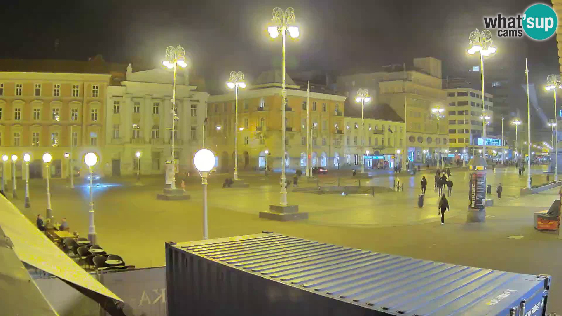 Zagreb Live Webcam Platz Bana Jelačić