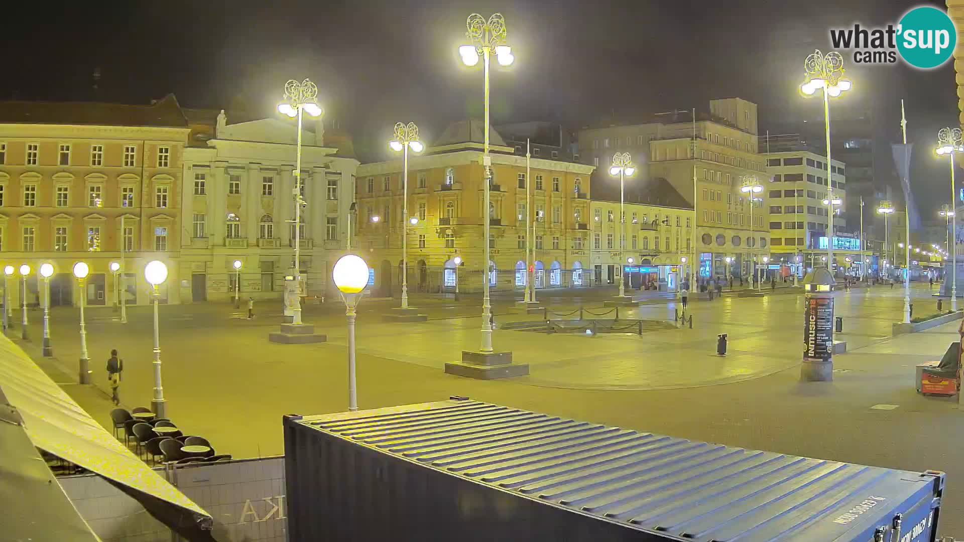 Zagreb Live Webcam Platz Bana Jelačić