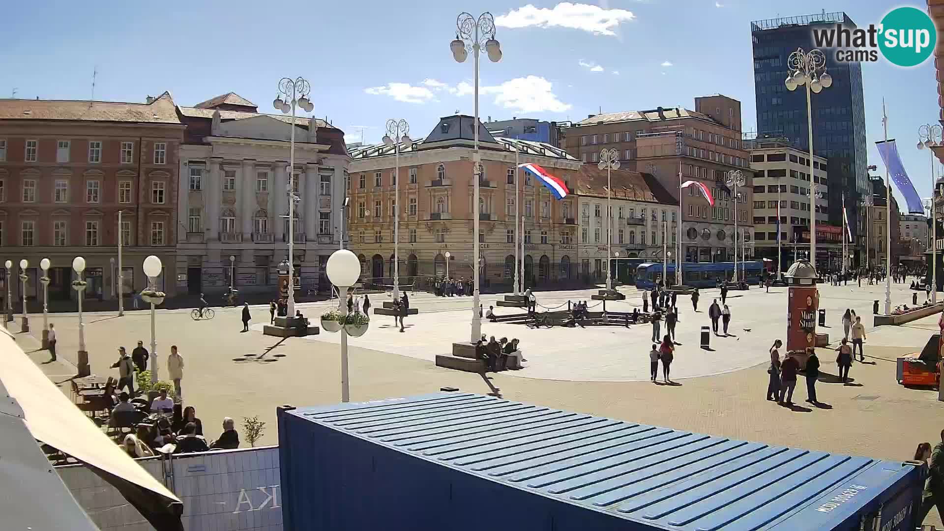Zagreb Livecam – Bana Jelačić square