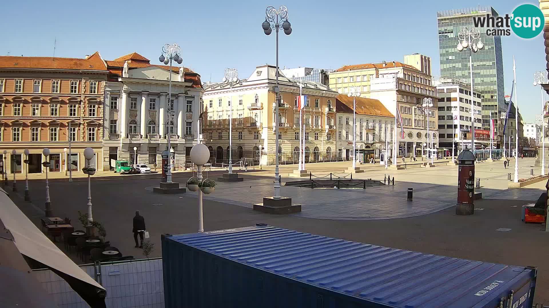 Zagreb Livecam – Bana Jelačić square