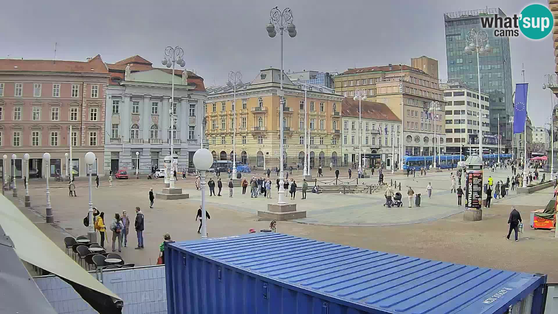 Zagreb Livecam – Bana Jelačić square