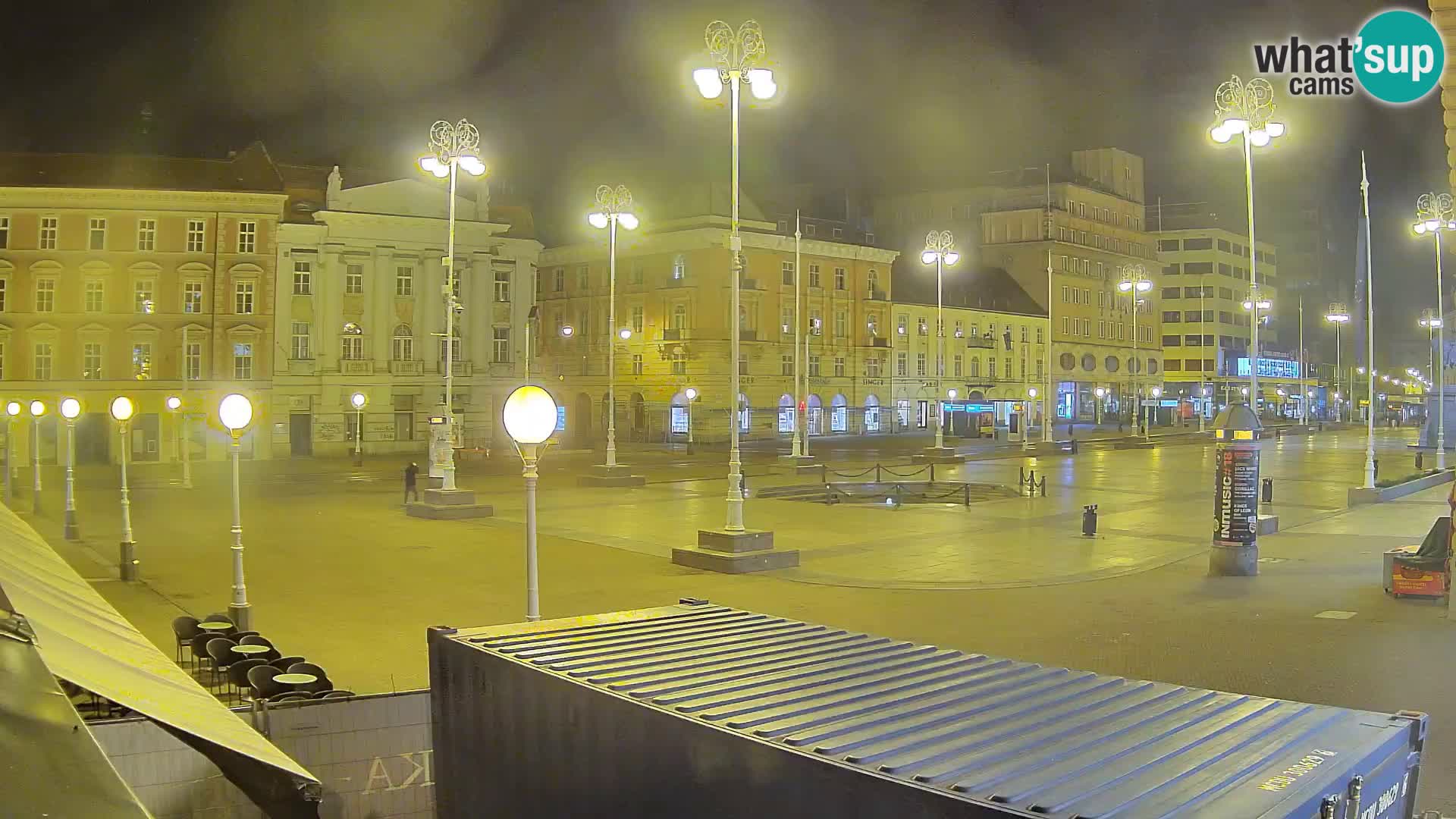 Zagreb Live Webcam Platz Bana Jelačić
