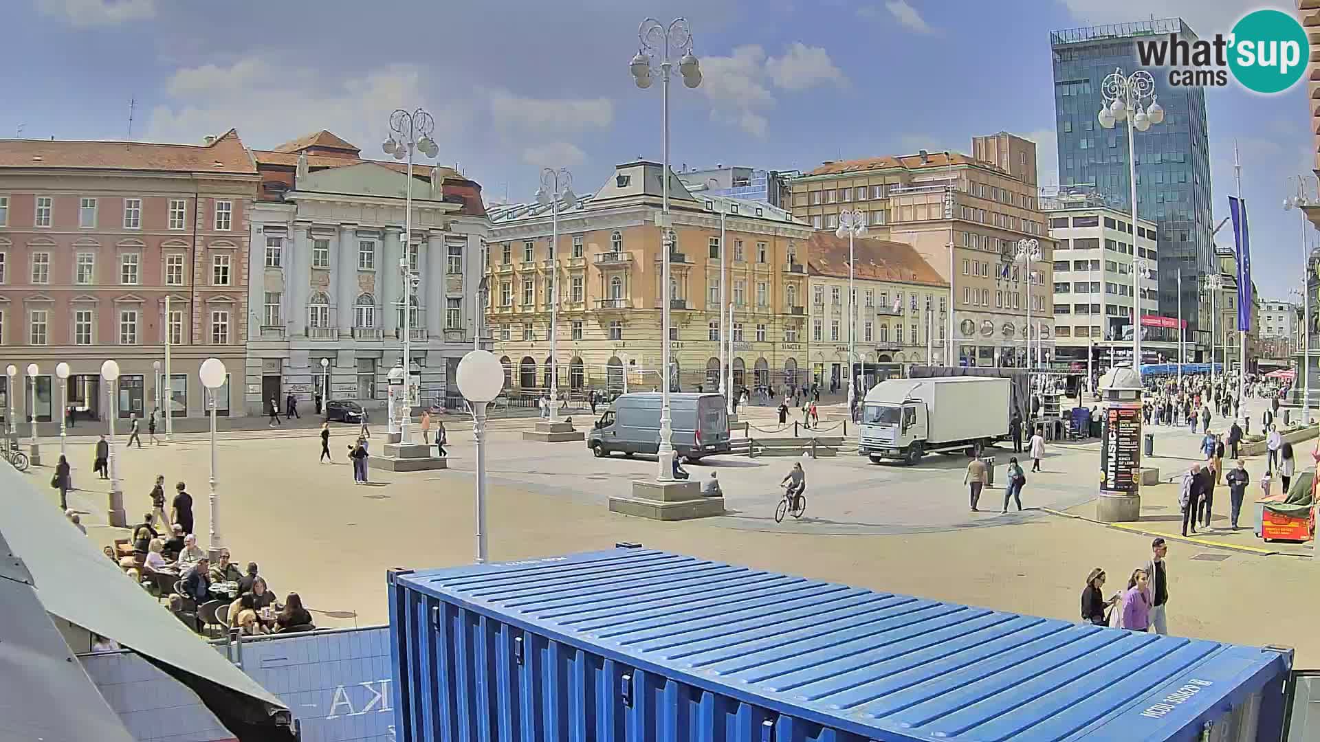 Zagreb Livecam – Bana Jelačić square