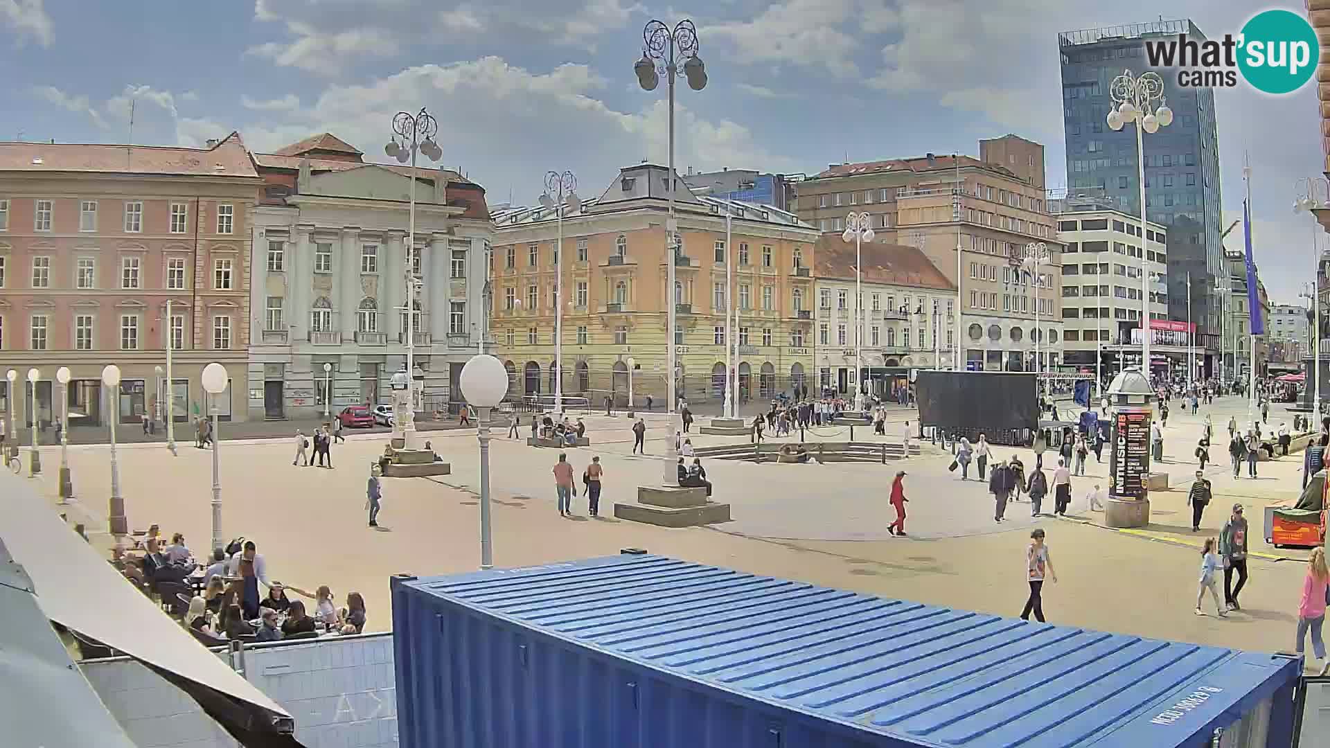 Zagreb Livecam – Bana Jelačić square